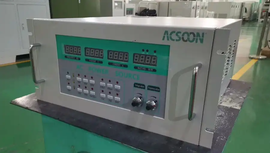 How does a 220v 60hz to 220v 50hz converter protect sensitive electronics?